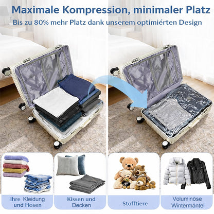 🔥LETZTER TAG – 49 % RABATT – Kabelloses Reise-Vakuum-Aufbewahrungsbeutel-Set mit Kompressionsfunktion