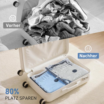 🔥LETZTER TAG – 49 % RABATT – Kabelloses Reise-Vakuum-Aufbewahrungsbeutel-Set mit Kompressionsfunktion