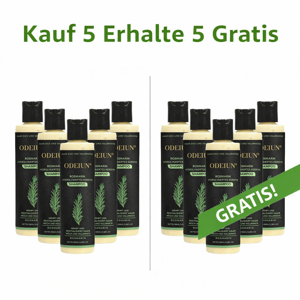 🔥LETZTER TAG – 49 % RABATT🌱 Bio-Rosmarin Shampoo – Unterstützt natürliches Haarwachstum