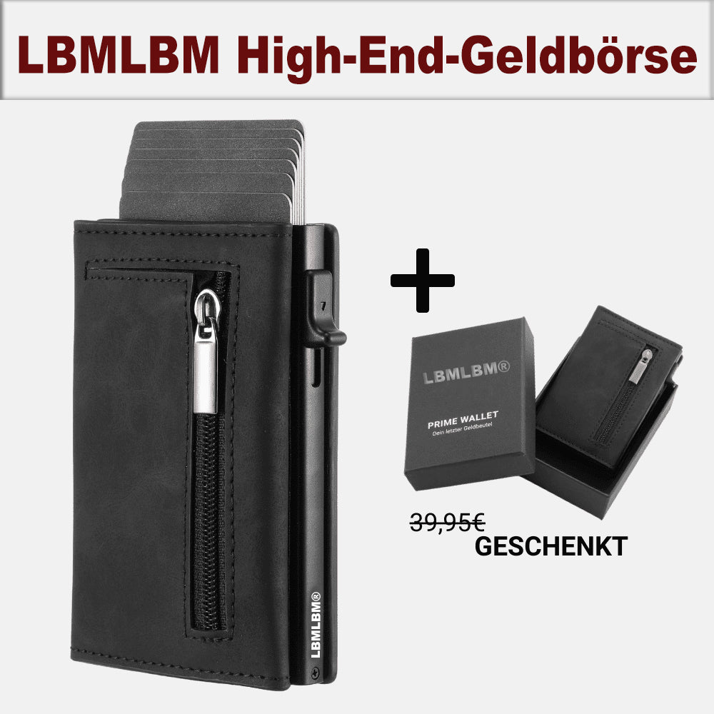 LBMLBM® Ultra-Thin Aluminum Wallet | Sicherheit, Komfort & Stil in Einem