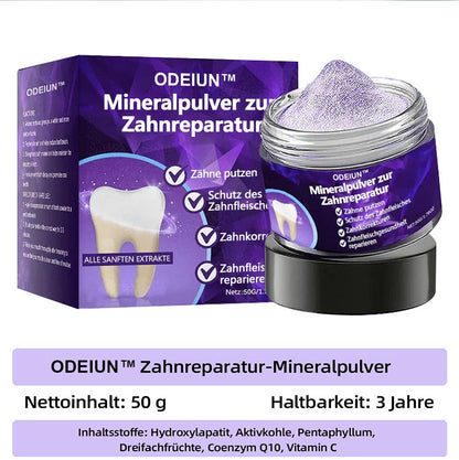 Blitzangebot 😍 – Nicht verpassen! – ODEIUN™ Mineralpulver zur Zahnreparatur 🦷 (von der BZÄK empfohlen) 👩‍⚕️ (Hilft bei Parodontitis und Mundgeschwüren, schützt vor Zahnverlust und unterstützt die Regeneration von zurückgehendem Zahnfleisch)