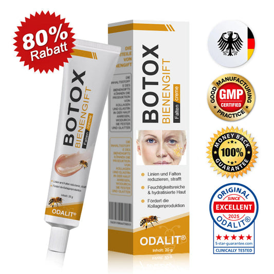 👨‍⚕️ Hergestellt in Deutschland - ✨ODALIT® Botox Bienenvenom Faltenentfernungscreme