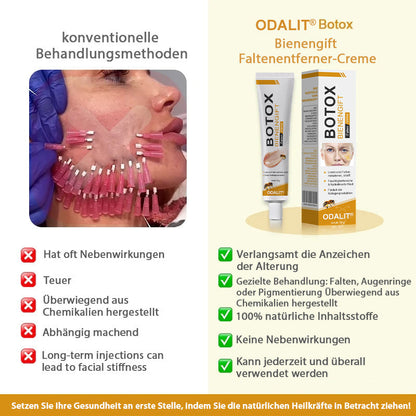 👨‍⚕️ Hergestellt in Deutschland - ✨ODALIT® Botox Bienenvenom Faltenentfernungscreme