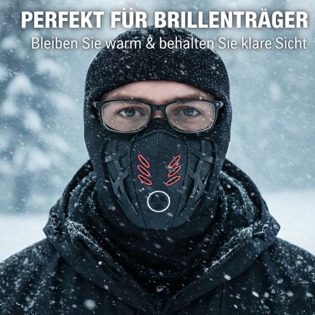 🔥 Winter-Fahrermaske, warm, gegen Nebel, Sturmhaube, Vollgesichtsmaske