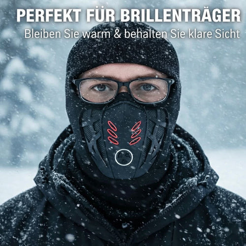 🔥 Winter-Fahrermaske, warm, gegen Nebel, Sturmhaube, Vollgesichtsmaske