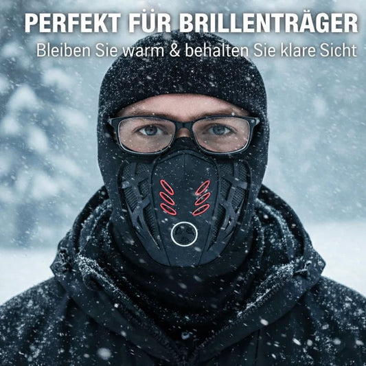 🔥 Winter-Fahrermaske, warm, gegen Nebel, Sturmhaube, Vollgesichtsmaske