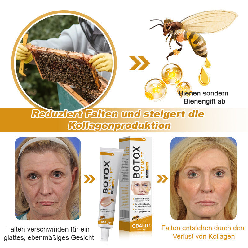 👨‍⚕️ Hergestellt in Deutschland - ✨ODALIT® Botox Bienenvenom Faltenentfernungscreme