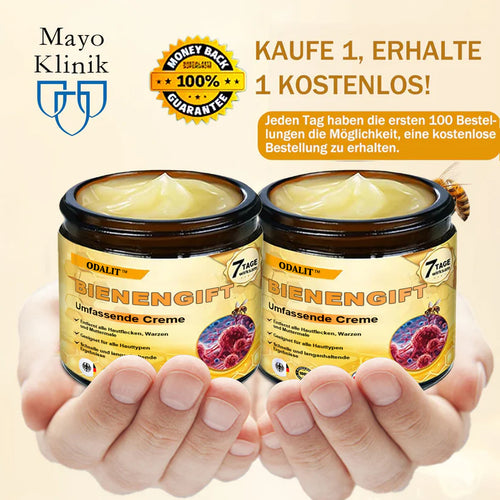 In Deutschland hergestellt und versendet ✨ ODALIT™ Bienengift-Komplexcreme 🔥 LETZTER TAG: 80 % RABATT