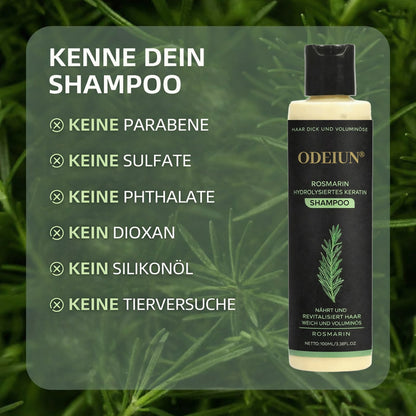 🔥LETZTER TAG – 49 % RABATT🌱 Bio-Rosmarin Shampoo – Unterstützt natürliches Haarwachstum