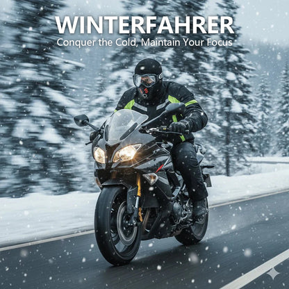 🔥 Winter-Fahrermaske, warm, gegen Nebel, Sturmhaube, Vollgesichtsmaske