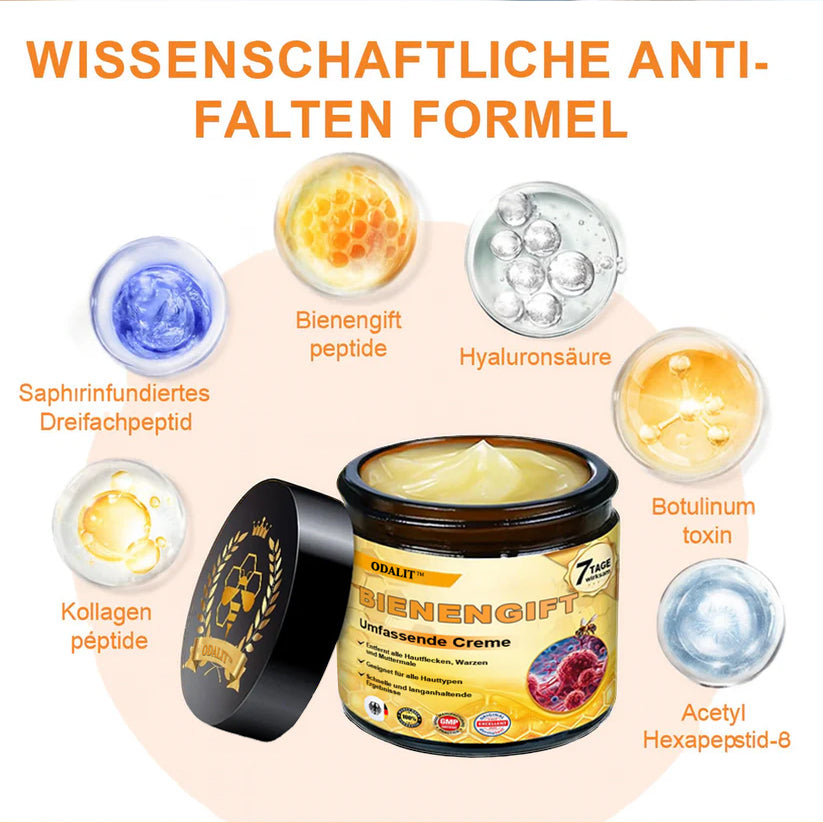 In Deutschland hergestellt und versendet ✨ ODALIT™ Bienengift-Komplexcreme 🔥 LETZTER TAG: 80 % RABATT
