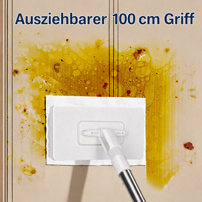 💦Letzter Tag der Aktion: 50% RABATT🧹Einweg-Staubmopp mit 4 wiederverwendbaren Lappen