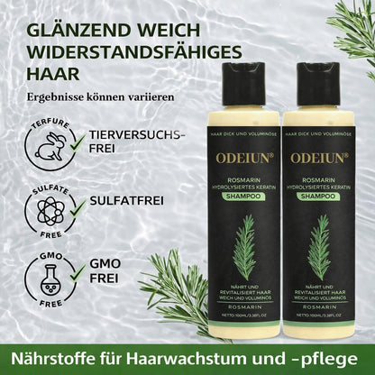 🔥LETZTER TAG – 49 % RABATT🌱 Bio-Rosmarin Shampoo – Unterstützt natürliches Haarwachstum