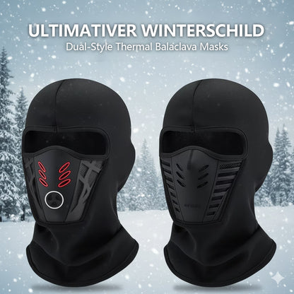 🔥 Winter-Fahrermaske, warm, gegen Nebel, Sturmhaube, Vollgesichtsmaske