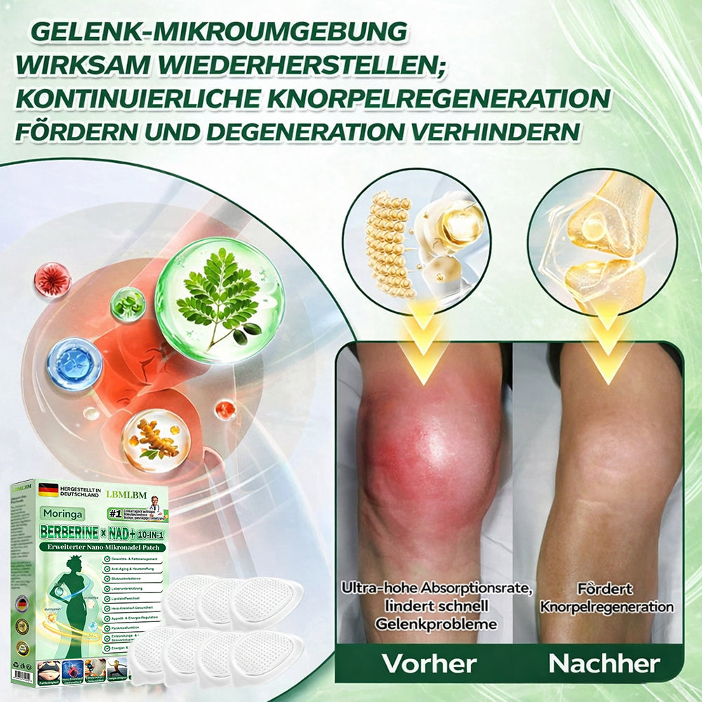 𝗢𝗳𝗳𝗶𝘇𝗶𝗲𝗹𝗹𝗲𝗿 𝗦𝗵𝗼𝗽 | 📌 LBMLBM® 𝗠𝗼𝗿𝗶𝗻𝗴𝗮 𝗕𝗲𝗿𝗯𝗲𝗿𝗶𝗻𝗲𝘅 𝗡𝗔𝗗+ 𝟭𝟬-𝗶𝗻-𝟭 𝗡𝗮𝗻𝗼-𝗠𝗶𝗸𝗿𝗼𝗻𝗮𝗱𝗲𝗹-𝗣𝗮𝘁𝗰𝗵 (𝗡𝘂𝗿 𝗲𝗶𝗻𝗺𝗮𝗹 𝘁ä𝗴𝗹𝗶𝗰𝗵, 𝘀𝗶𝗰𝗵𝘁𝗯𝗮𝗿𝗲 𝗩𝗲𝗿ä𝗻𝗱𝗲𝗿𝘂𝗻𝗴𝗲𝗻 𝗶𝗻 𝟳 𝗧𝗮𝗴𝗲𝗻) ✅ 𝗙ü𝗿 Ü𝗯𝗲𝗿𝗴𝗲𝘄𝗶𝗰𝗵𝘁, 𝗹𝗼𝗰𝗸𝗲𝗿𝗲 𝗛𝗮𝘂𝘁, 𝗗𝗶𝗮𝗯𝗲𝘁𝗲𝘀, 𝗦𝗰𝗵𝗹𝗮𝗳𝗮𝗽𝗻𝗼𝗲, 𝗚𝗲𝗹𝗲𝗻𝗸𝗽𝗿𝗼𝗯𝗹𝗲𝗺𝗲 𝘂𝗻𝗱 𝗺𝗲𝗵𝗿