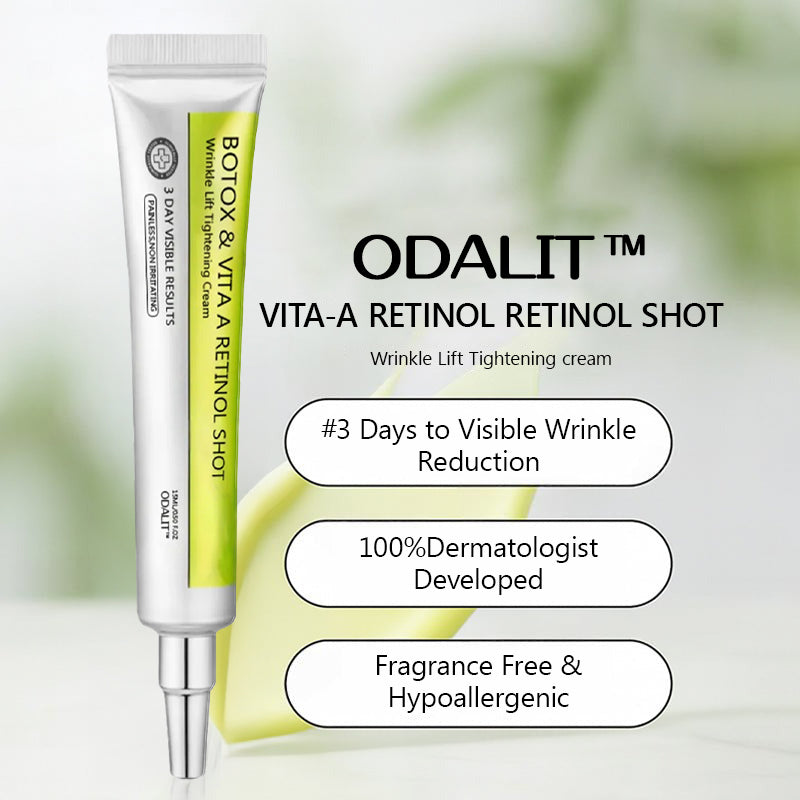 🎁 Letzter Aktionstag – Nicht verpassen – ODALIT™ Botox & Vita-A Retinol Shot ✨👁️ 👩‍⚕️ Dermatologisch geprüfte Formel für einen kraftvollen Lifting-Effekt und sichtbar reduzierte Schwellungen