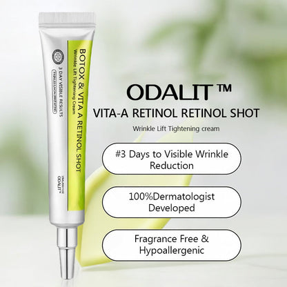 🎁 Letzter Aktionstag – Nicht verpassen – ODALIT™ Botox & Vita-A Retinol Shot ✨👁️ 👩‍⚕️ Dermatologisch geprüfte Formel für einen kraftvollen Lifting-Effekt und sichtbar reduzierte Schwellungen