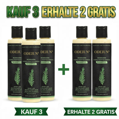 🔥LETZTER TAG – 49 % RABATT🌱 Bio-Rosmarin Shampoo – Unterstützt natürliches Haarwachstum