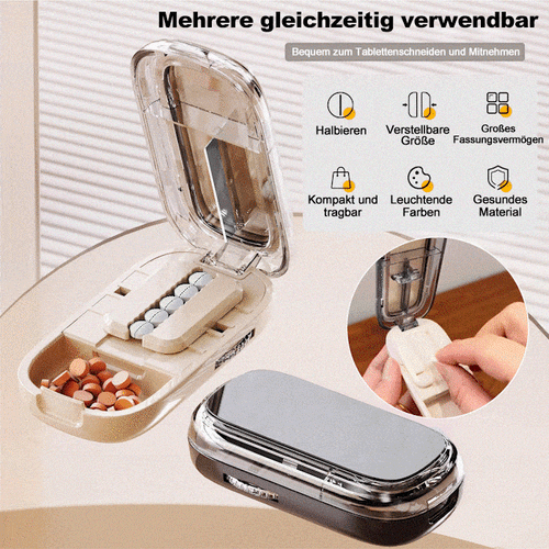 🔥Heißer Verkauf - 49% Rabatt🔥Tragbarer Pillenschneider