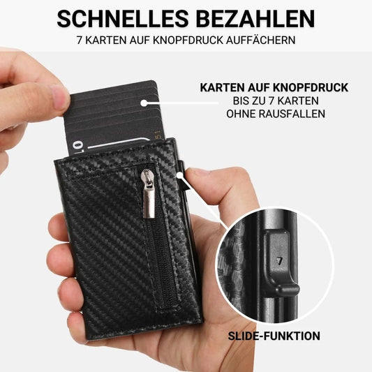 LBMLBM® Ultra-Thin Aluminum Wallet | Sicherheit, Komfort & Stil in Einem