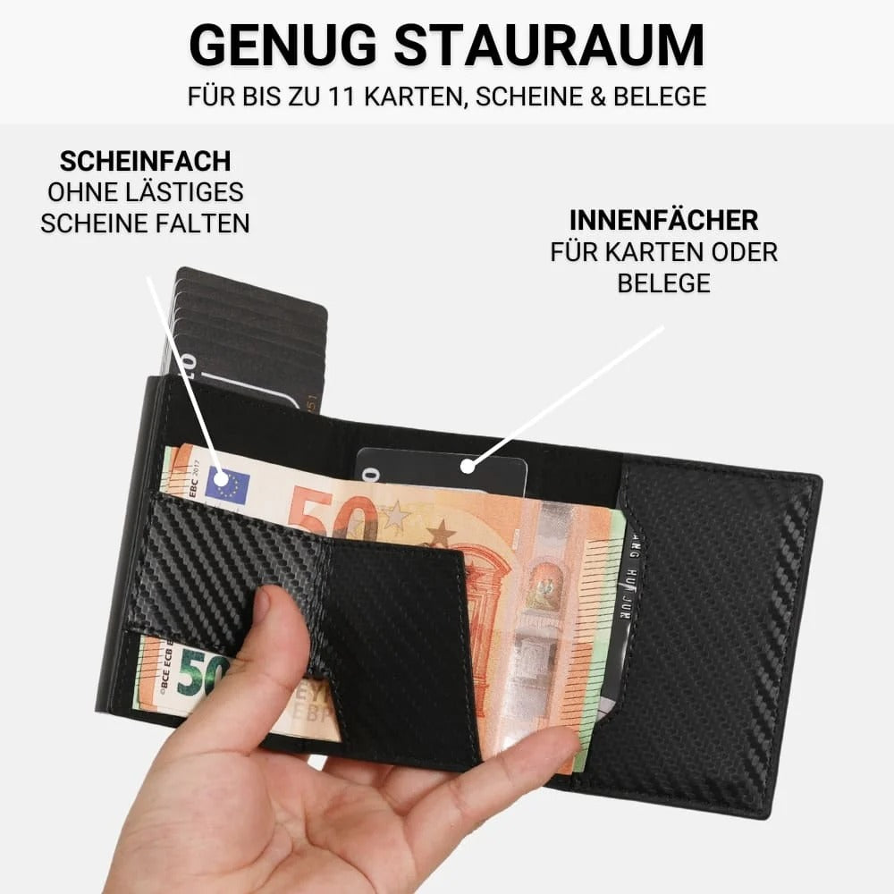 LBMLBM® Ultra-Thin Aluminum Wallet | Sicherheit, Komfort & Stil in Einem