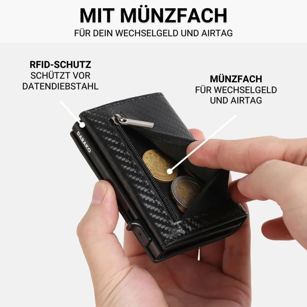 LBMLBM® Ultra-Thin Aluminum Wallet | Sicherheit, Komfort & Stil in Einem