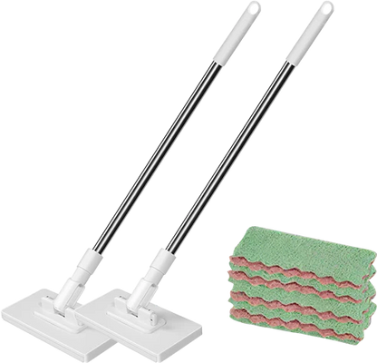 💦Letzter Tag der Aktion: 50% RABATT🧹Einweg-Staubmopp mit 4 wiederverwendbaren Lappen